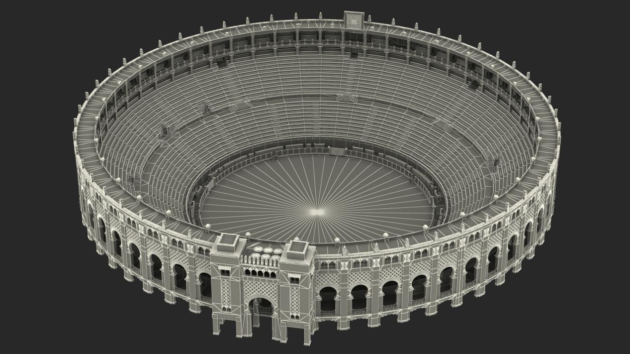 3D model Bullfight Arena