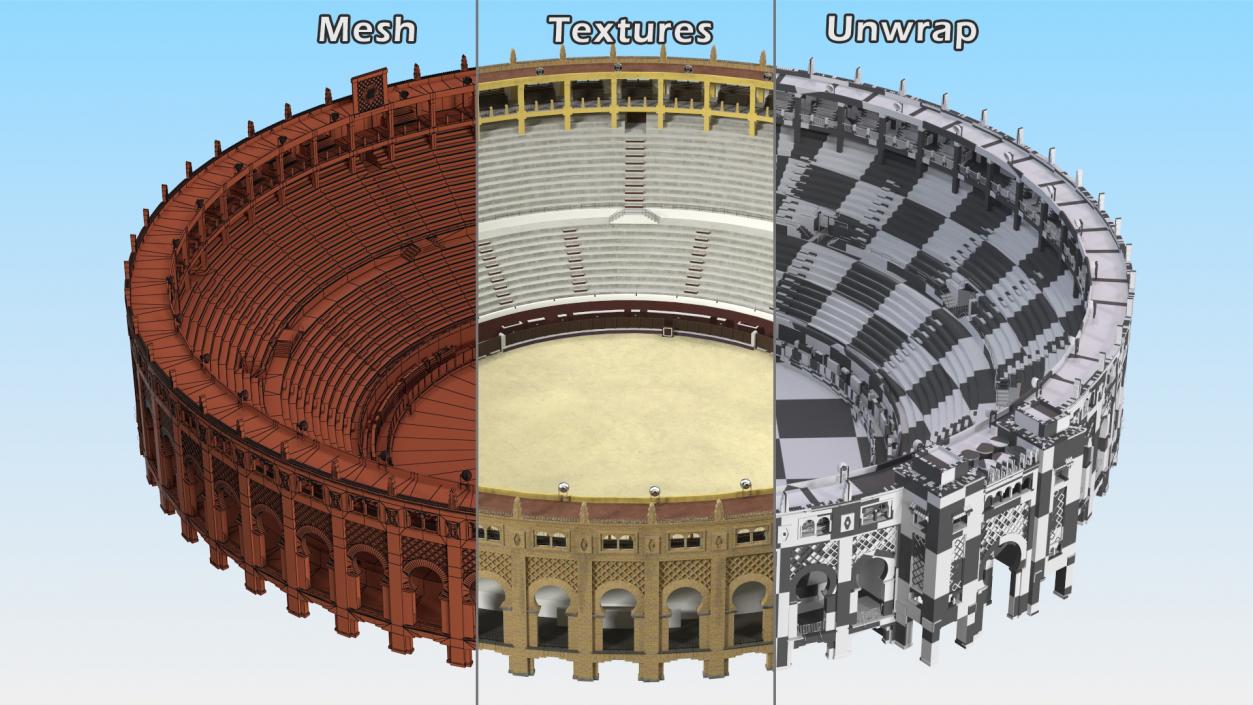 3D model Bullfight Arena