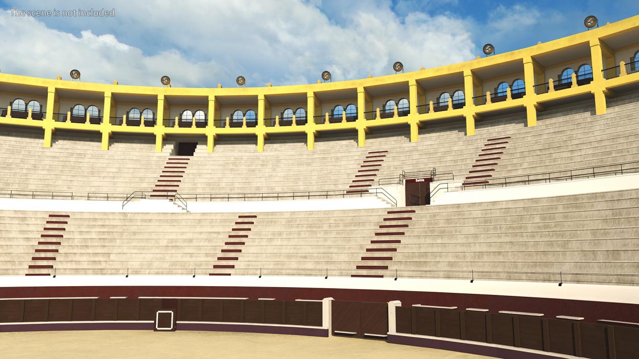 3D model Bullfight Arena