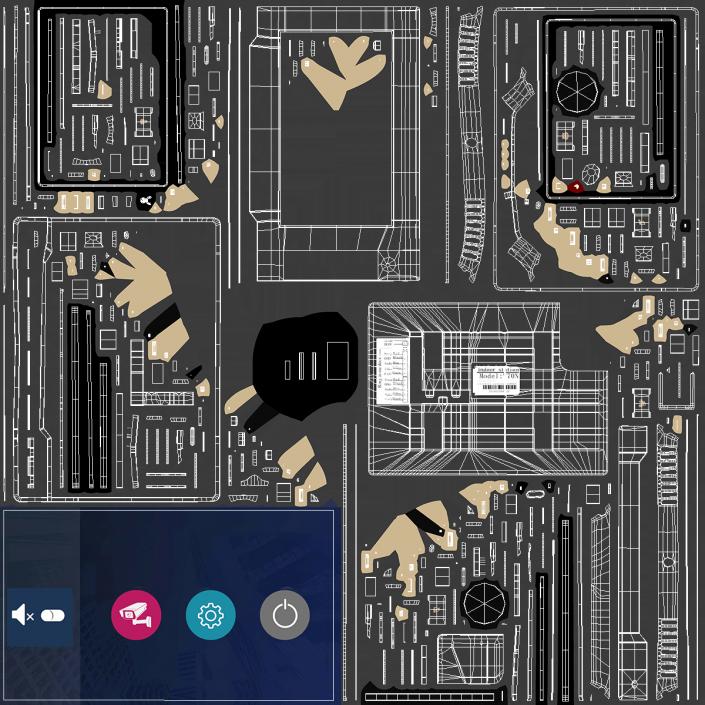 Amocam Video Intercom System Set 3D