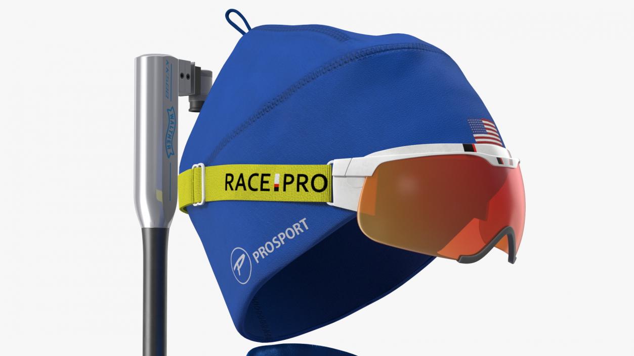 3D Biathlon Equipment Team USA Set