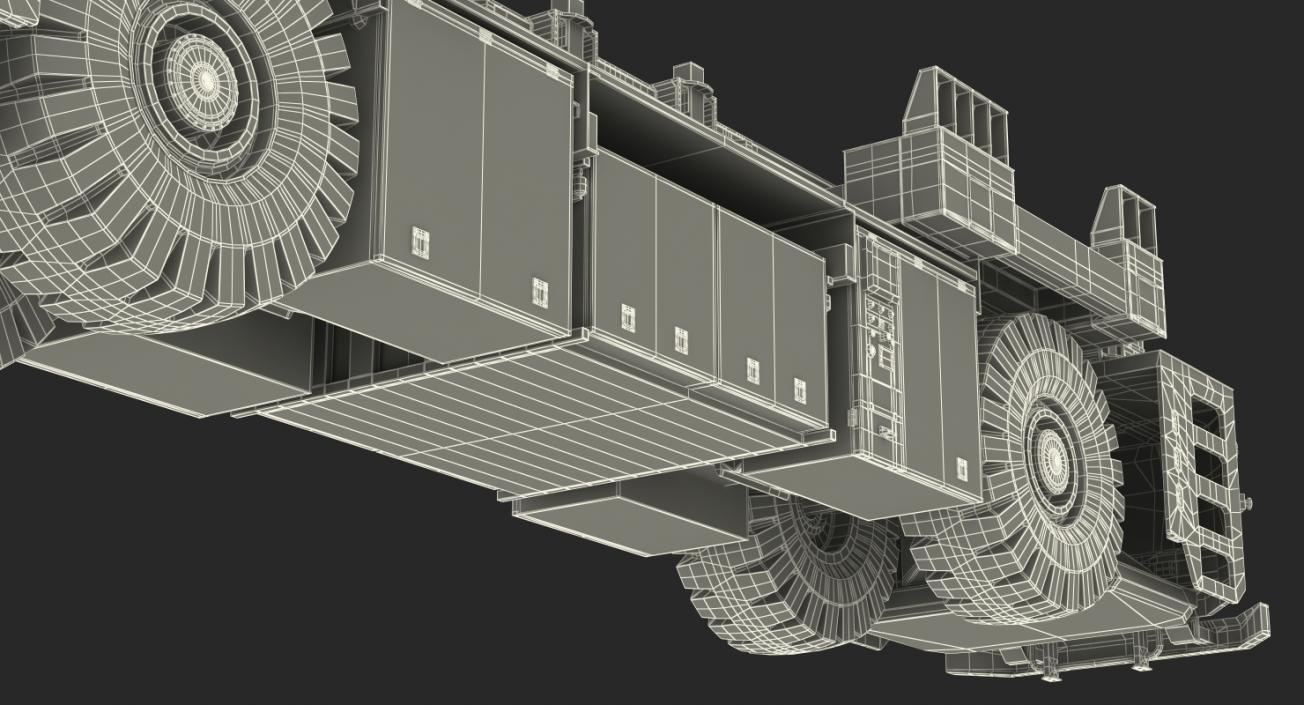 3D Self Propelled Modular Transporters Rigged 3D Models Collection model