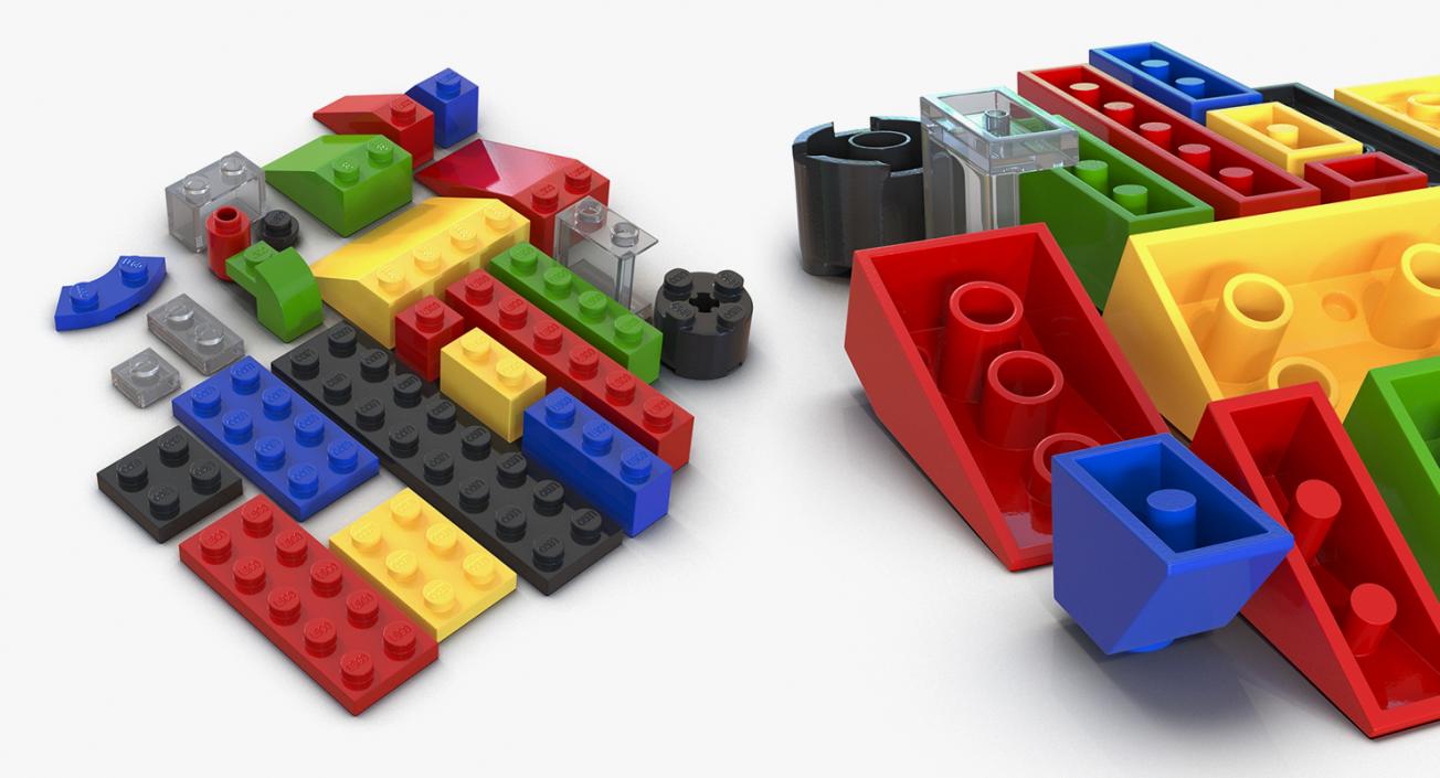 Lego Bricks Collection 3D