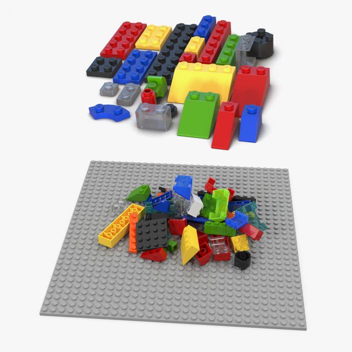 Lego Bricks Collection 3D