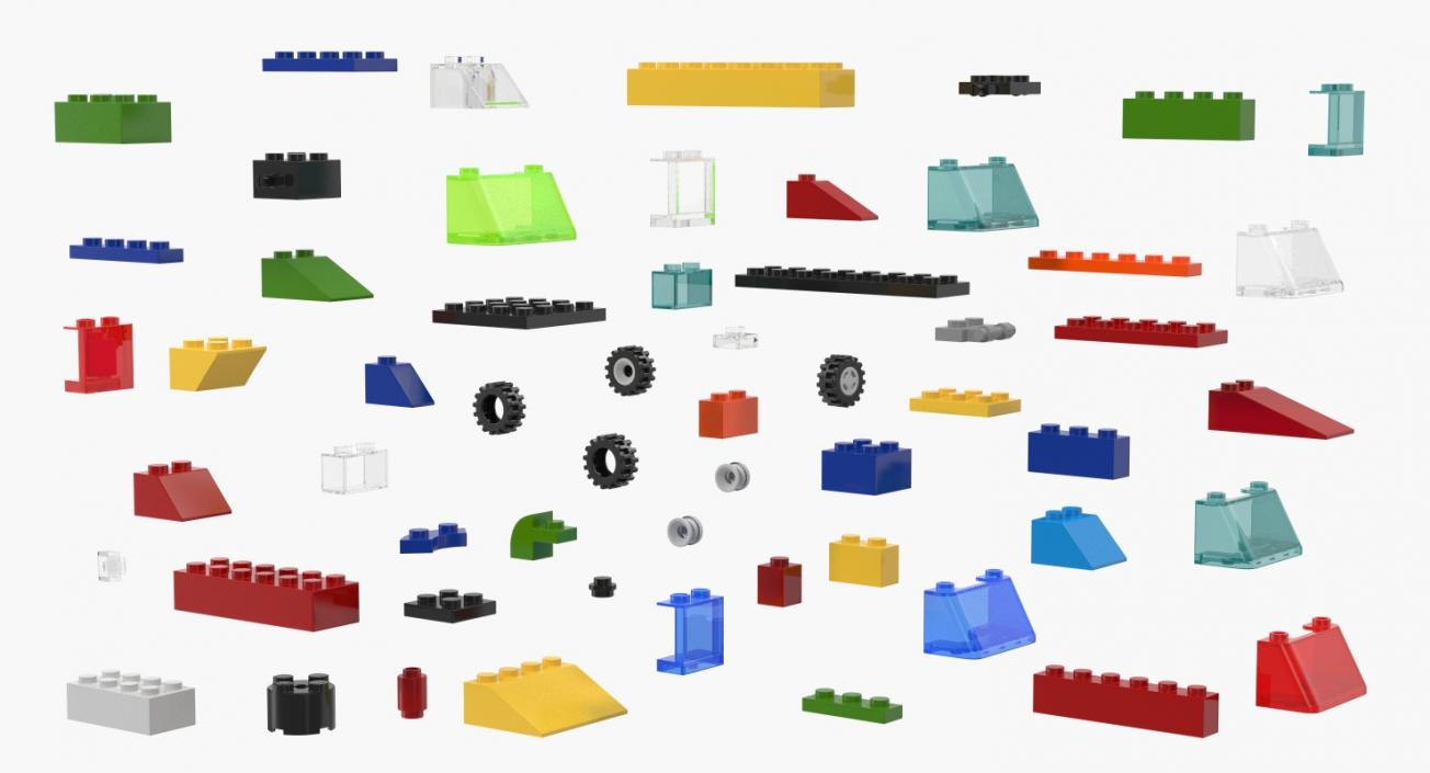 Lego Bricks Collection 3D