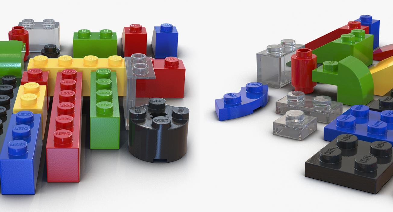 Lego Bricks Collection 3D