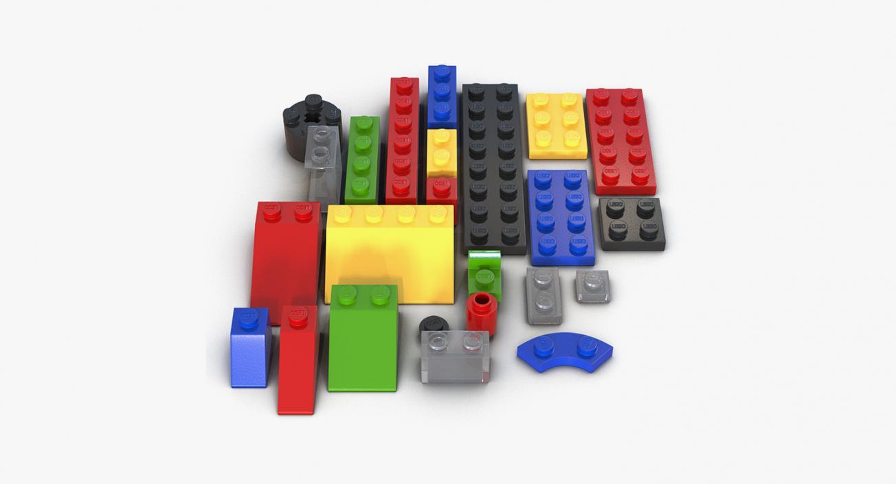 Lego Bricks Collection 3D