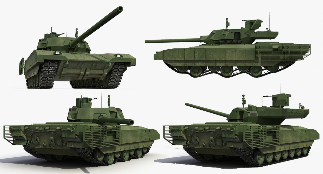 3D Russian Tanks Collection 2