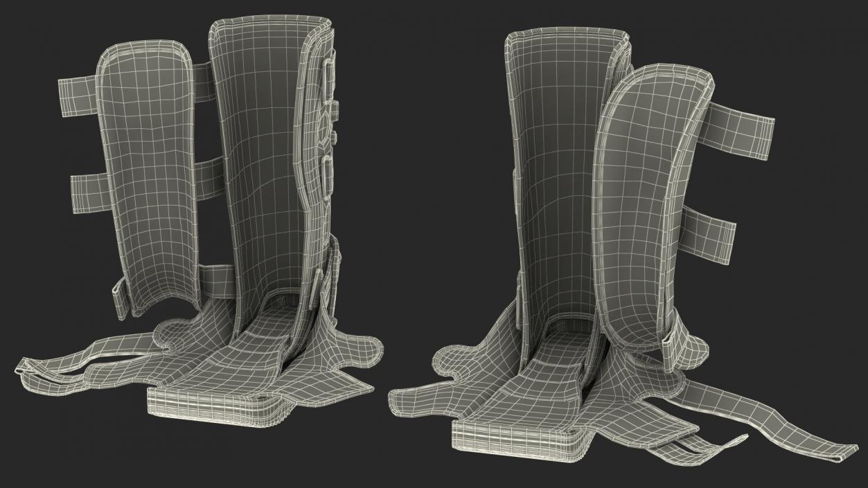 3D model Feet Orthotics Darco Open