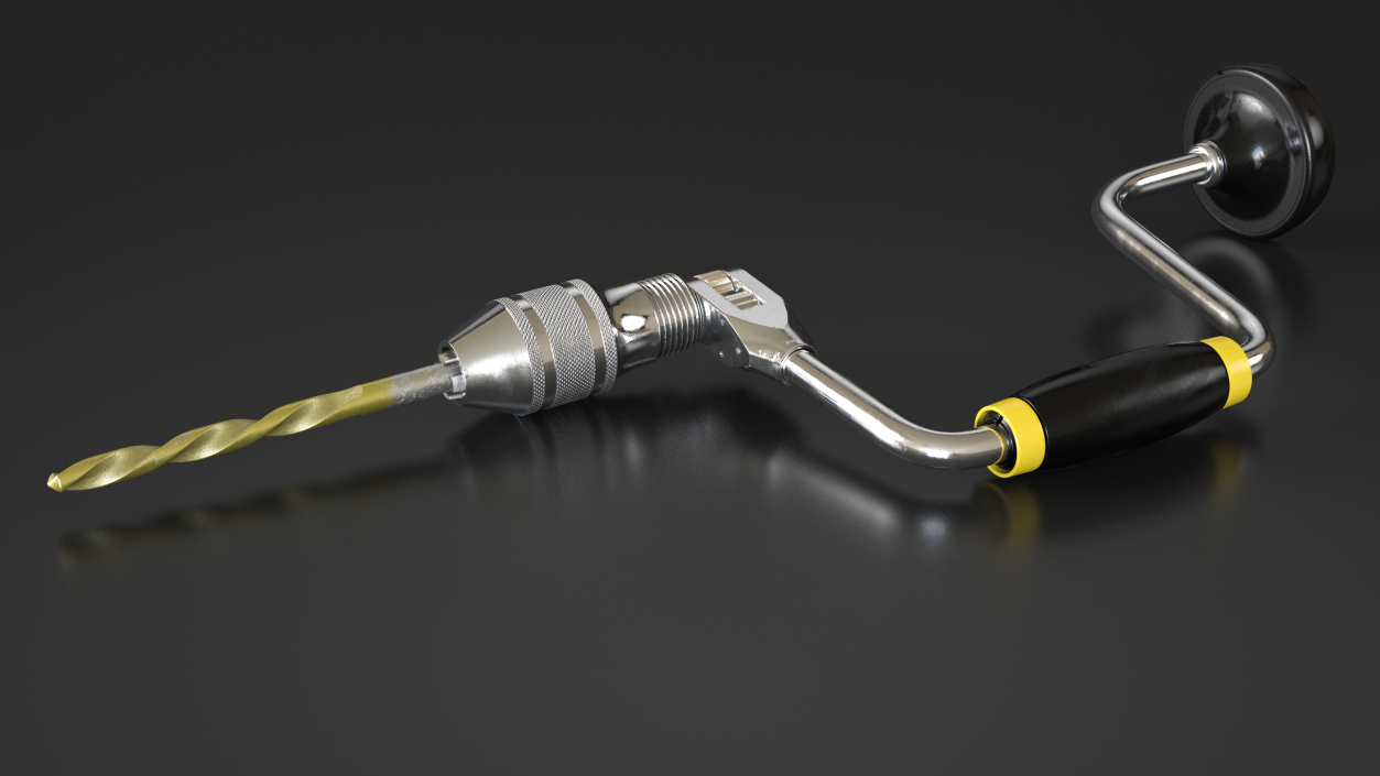 3D model Stanley Ratchet Bit Brace