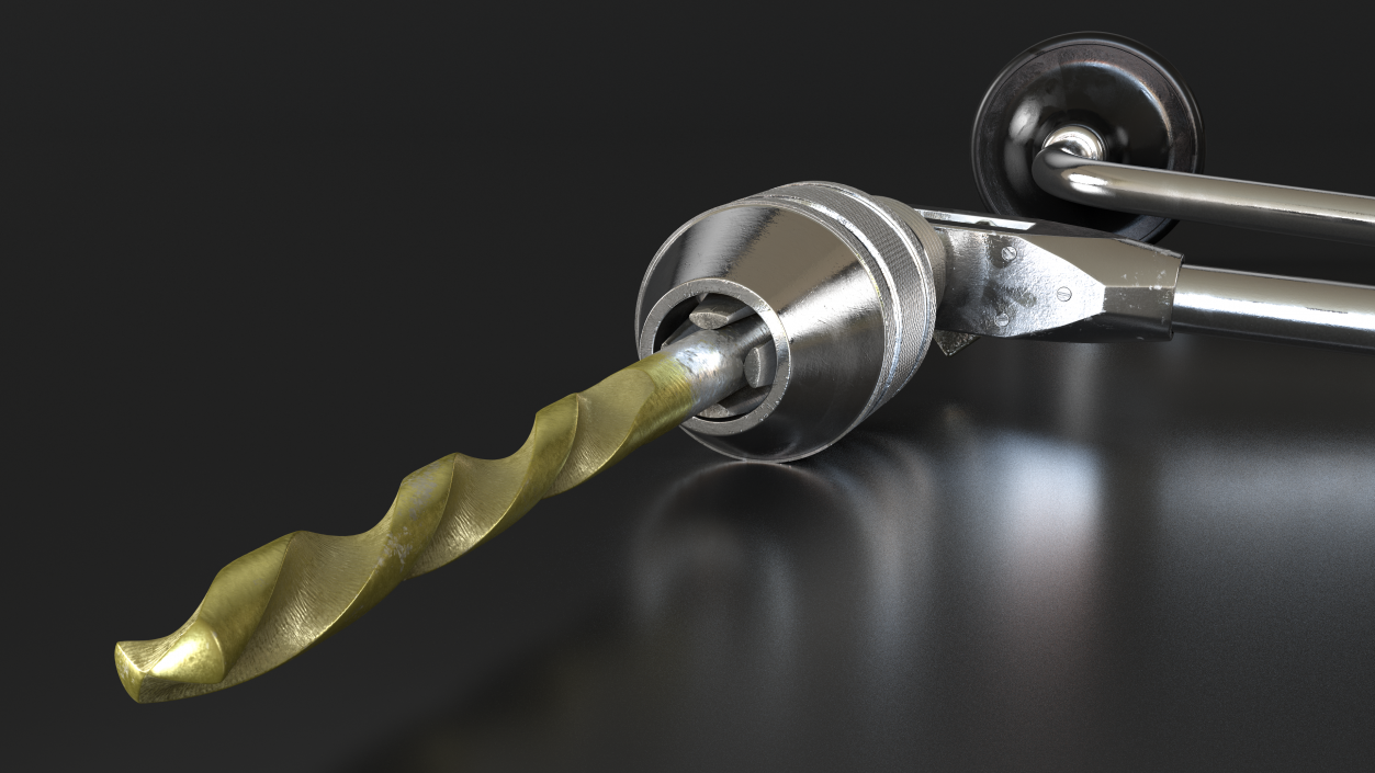 3D model Stanley Ratchet Bit Brace