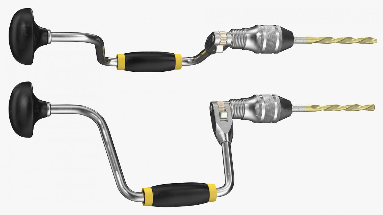 3D model Stanley Ratchet Bit Brace