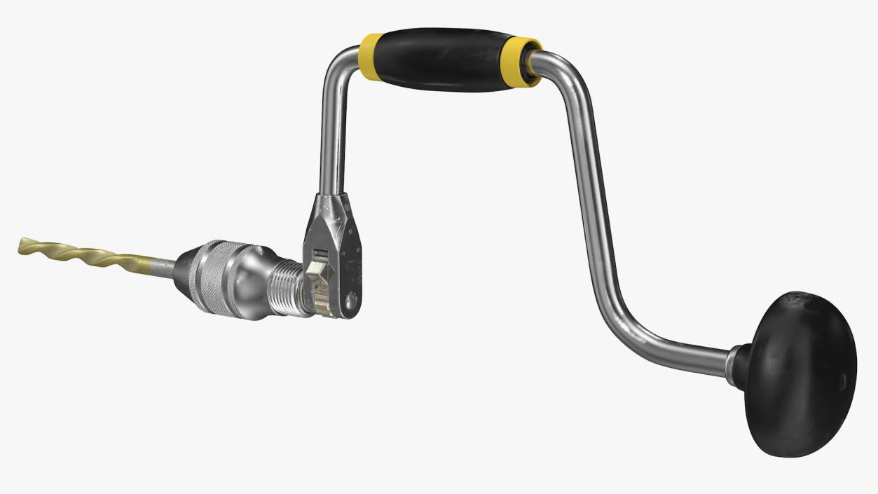 3D model Stanley Ratchet Bit Brace