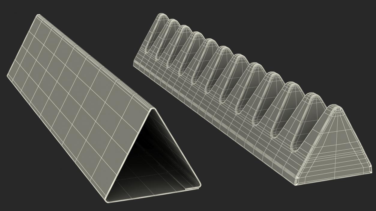 3D model Opened Toblerone Dark Chocolate Bar