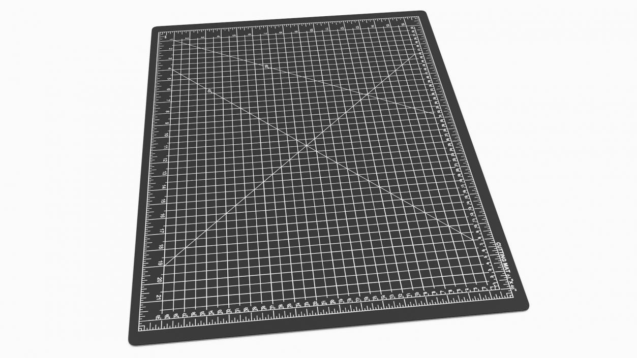 3D model Cutting Mat Self-Healing Black