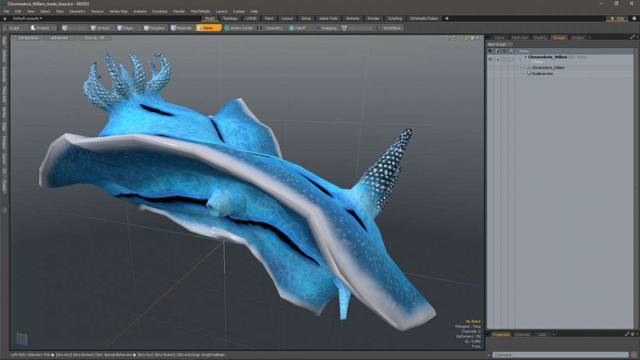 Chromodoris Willani 3D model