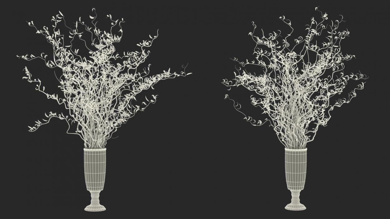 Flowers in Vases Collection 7 3D model