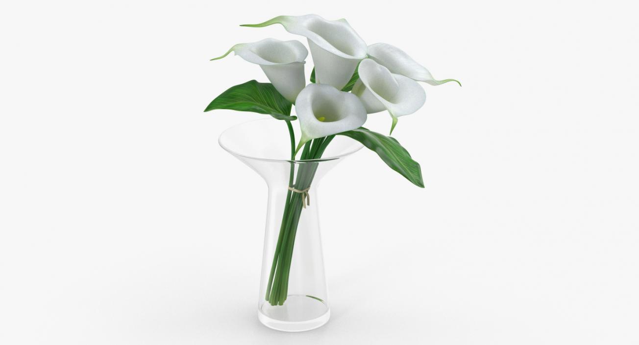 Flowers in Vases Collection 7 3D model