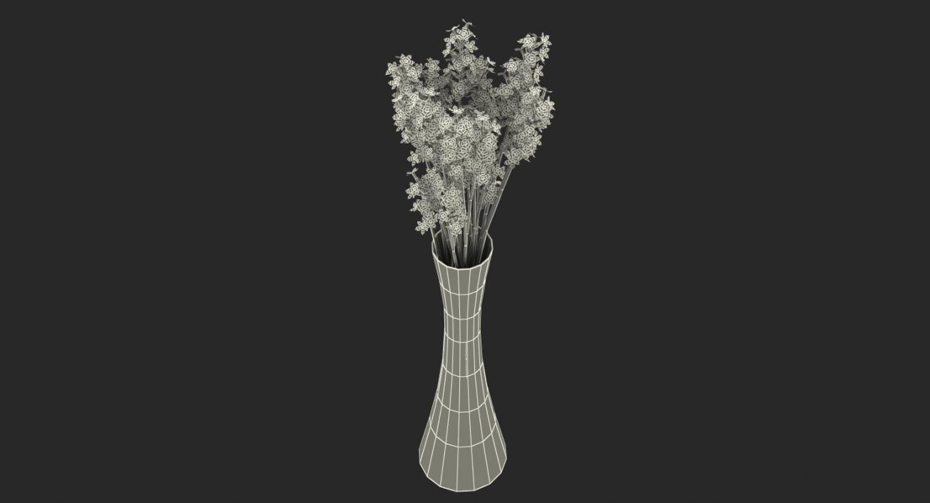 Flowers in Vases Collection 7 3D model