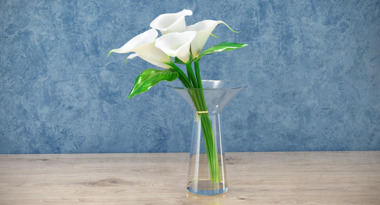 Flowers in Vases Collection 7 3D model