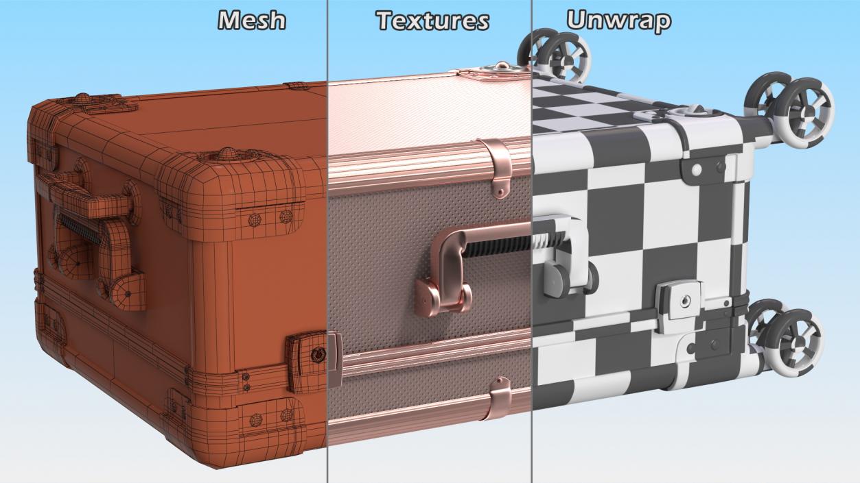 Suitcases Collection 2 3D