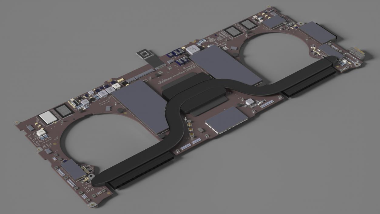 Logic Board MacBook Pro 14 M2 3D model