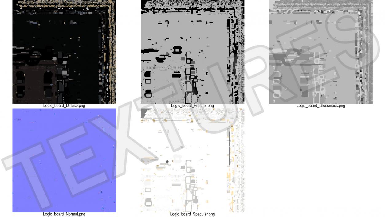 Logic Board MacBook Pro 14 M2 3D model