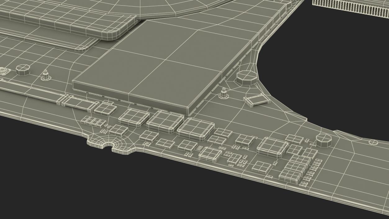 Logic Board MacBook Pro 14 M2 3D model