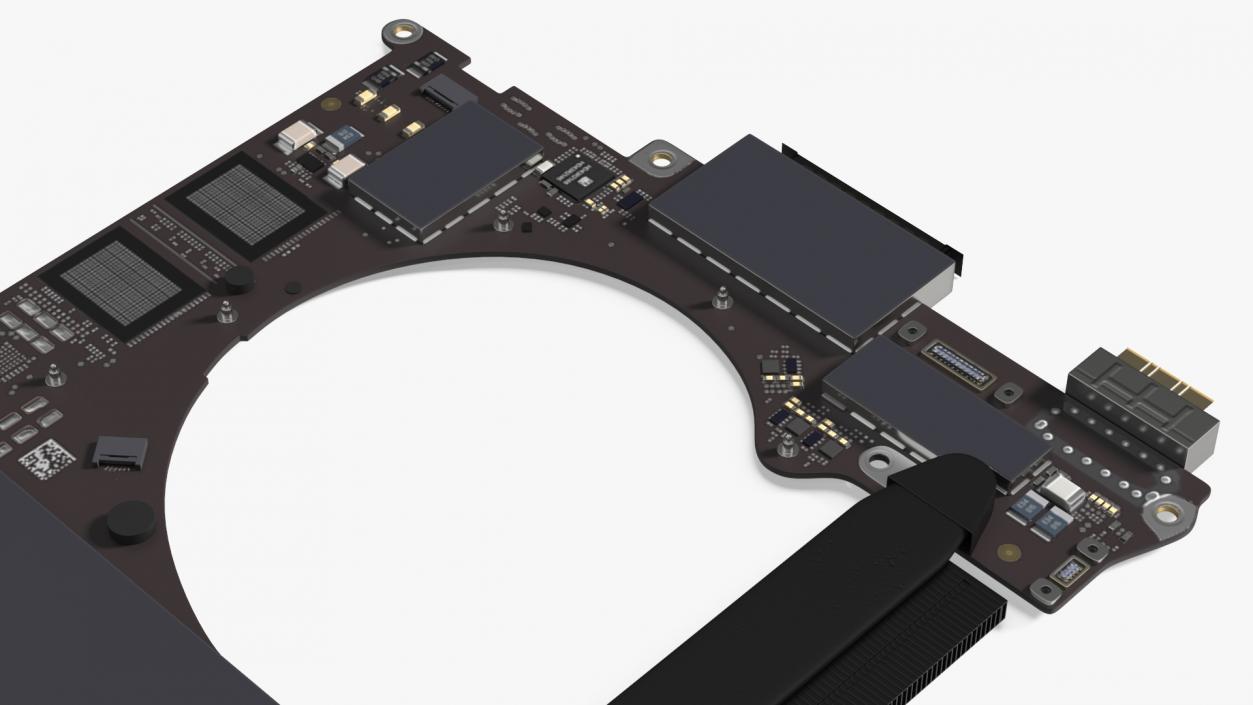 Logic Board MacBook Pro 14 M2 3D model