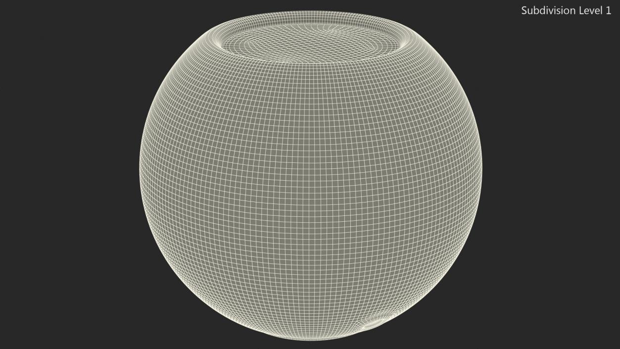 Apple HomePod Mini White 3D model