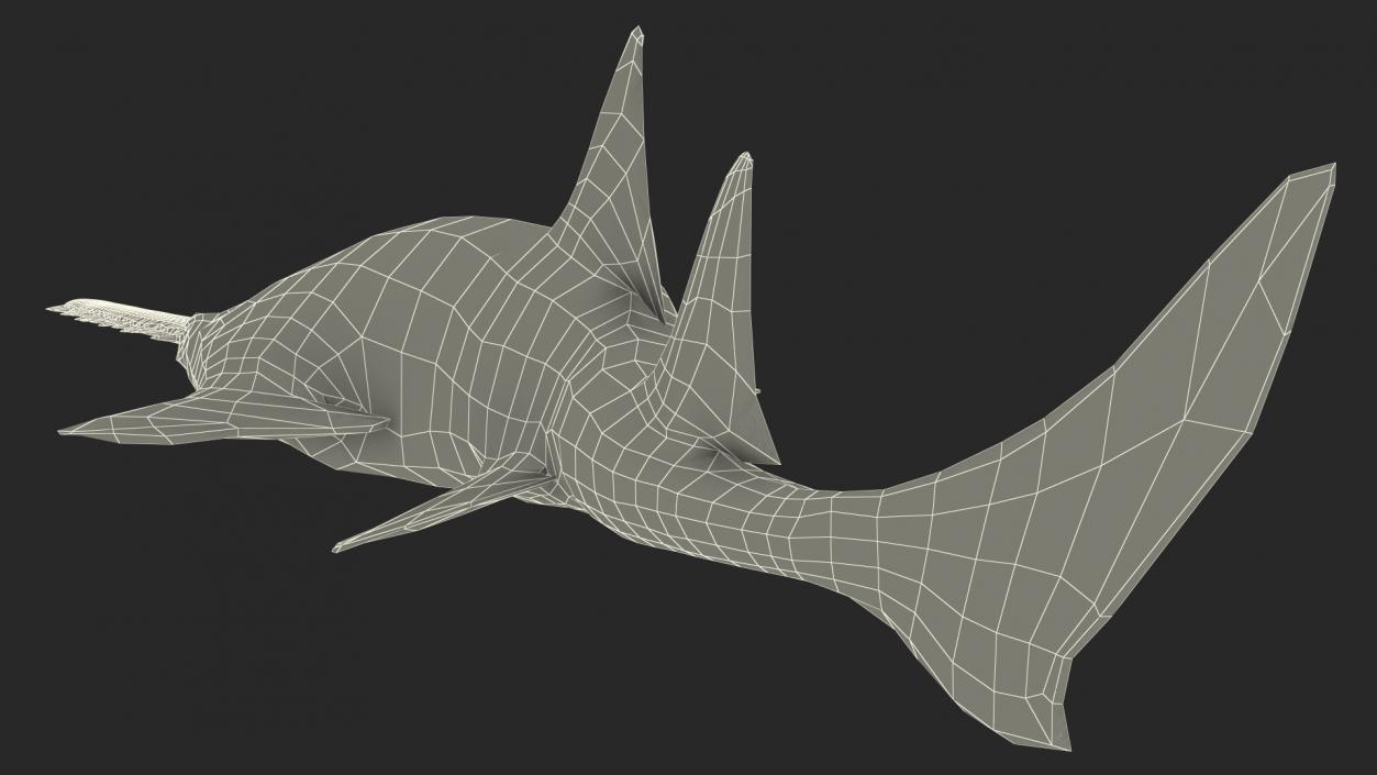 Sawfish Rigged 3D model