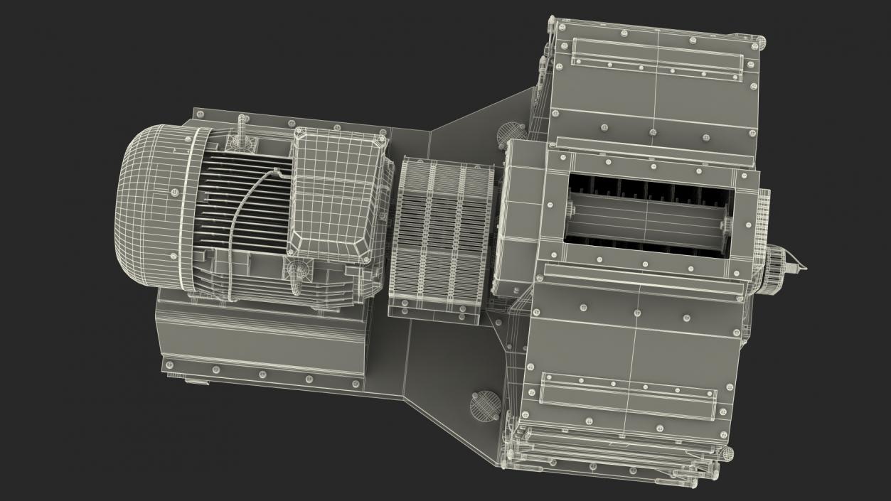 Hammer Mill Fragola 3D model