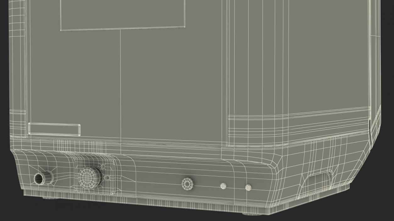 3D Compact Table Top Dishwasher model