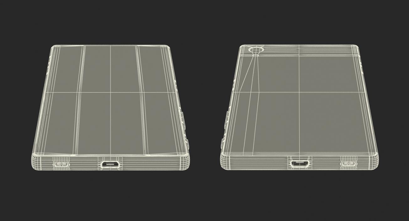 3D model Sony Xperia Z5 Black