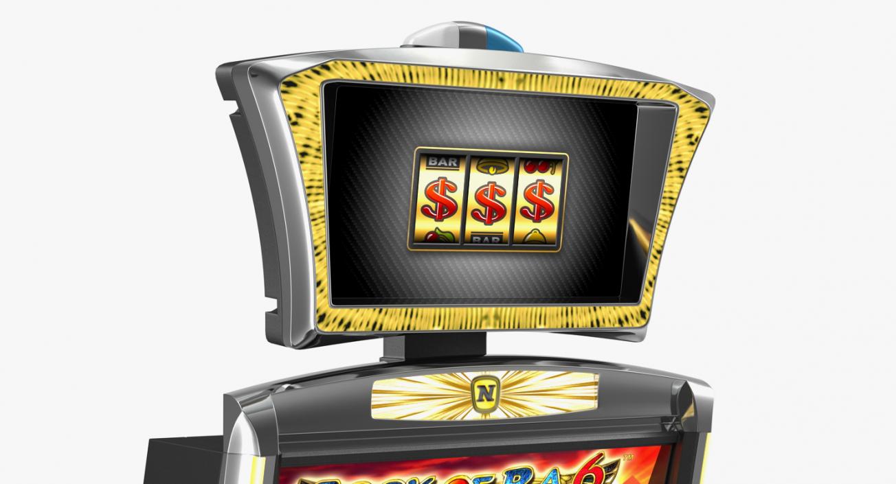 Casino Slot Machine Gold 3D model