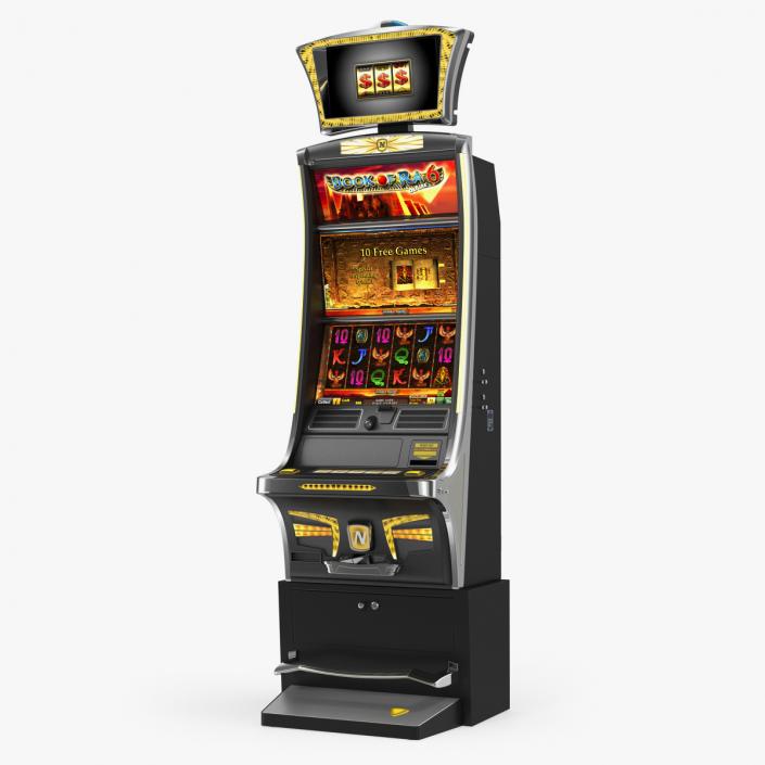 Casino Slot Machine Gold 3D model