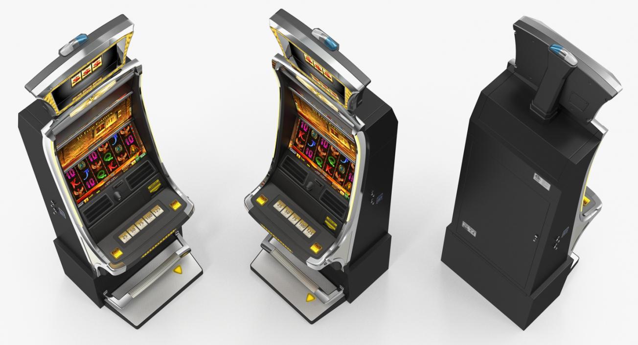 Casino Slot Machine Gold 3D model