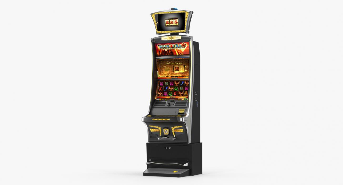 Casino Slot Machine Gold 3D model