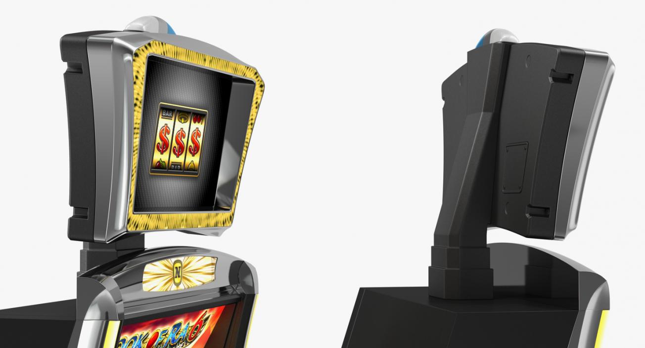 Casino Slot Machine Gold 3D model