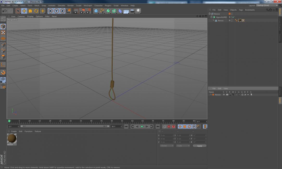 Noose 3D model