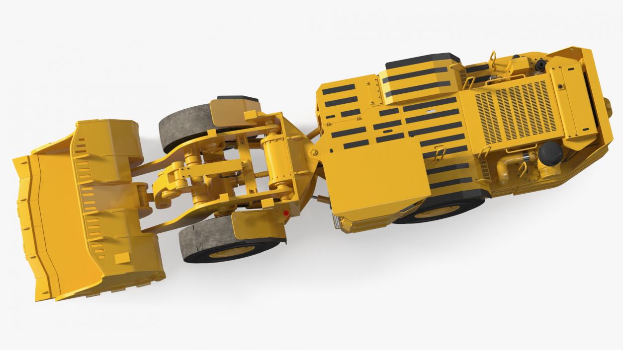 Mining Loader Cat R1600H 3D model