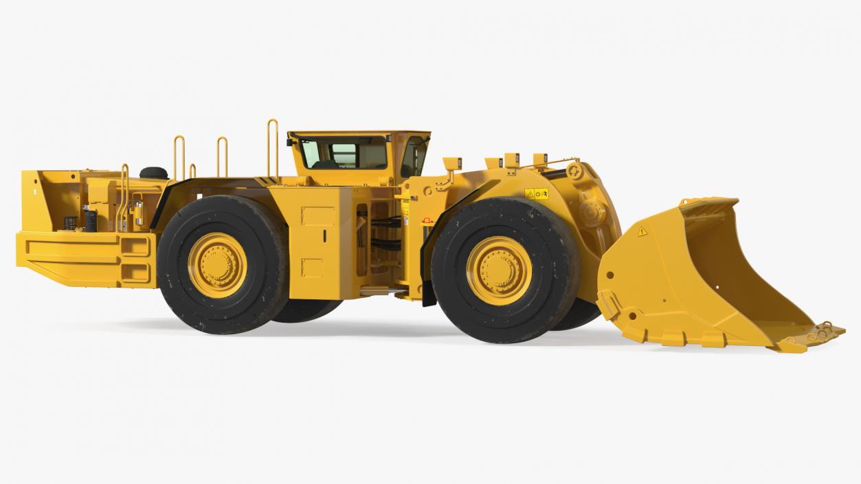 Mining Loader Cat R1600H 3D model