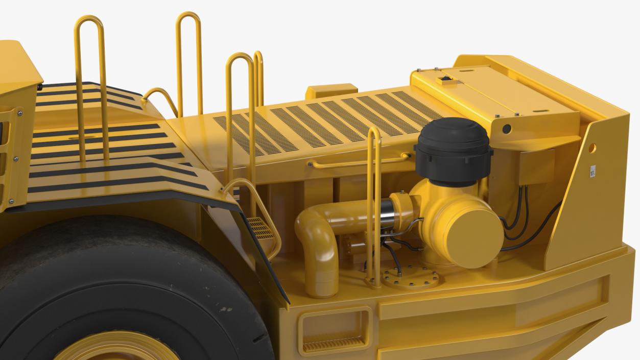 Mining Loader Cat R1600H 3D model