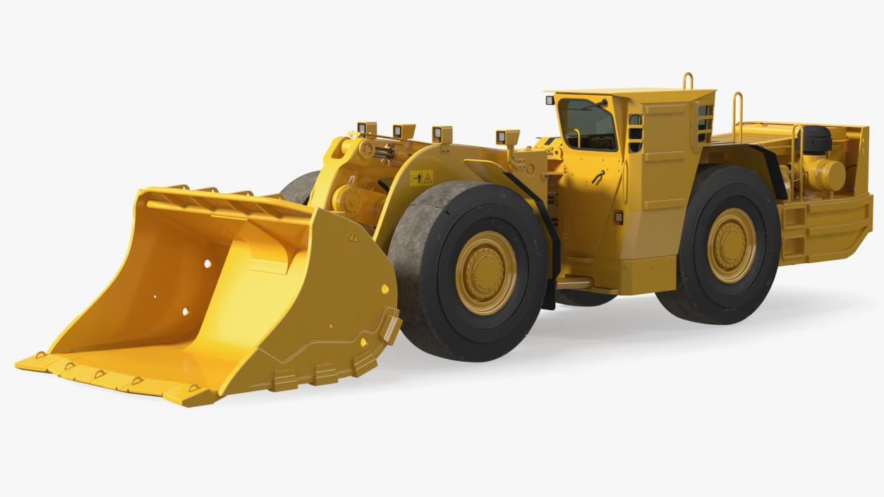 Mining Loader Cat R1600H 3D model