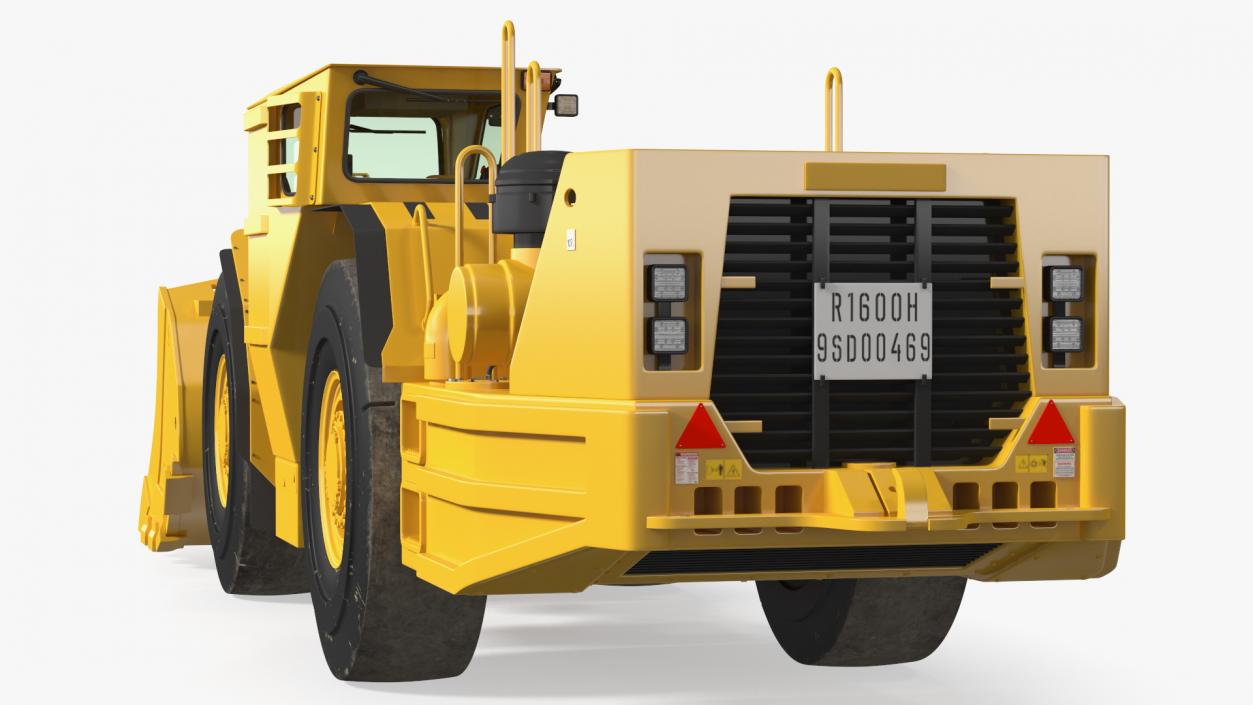 Mining Loader Cat R1600H 3D model