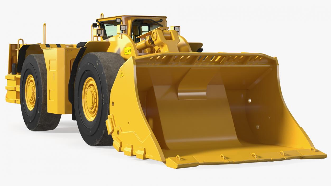 Mining Loader Cat R1600H 3D model