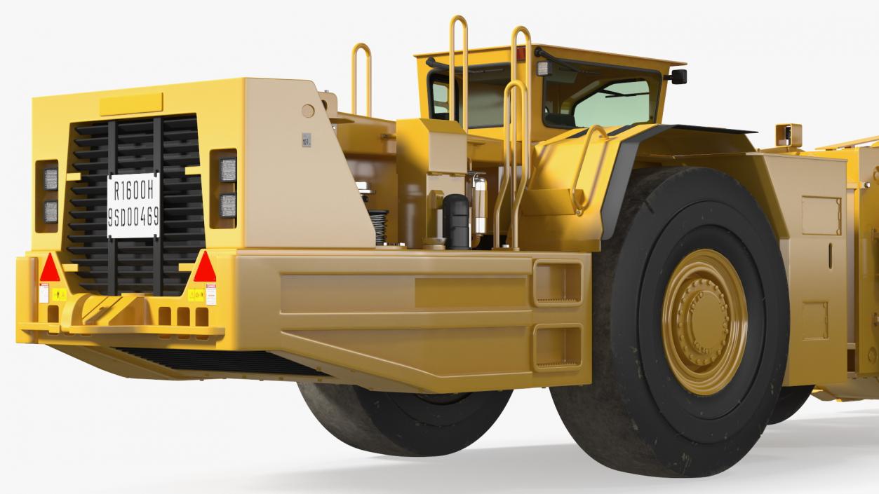 Mining Loader Cat R1600H 3D model