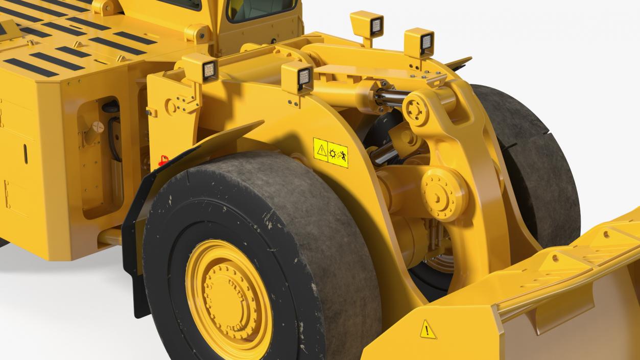 Mining Loader Cat R1600H 3D model