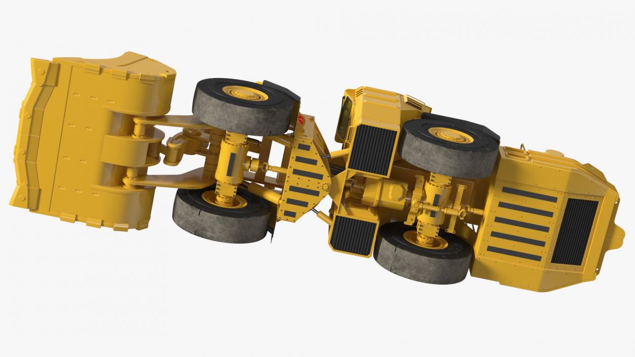 Mining Loader Cat R1600H 3D model