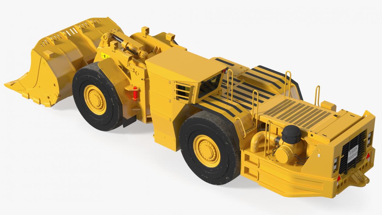 Mining Loader Cat R1600H 3D model